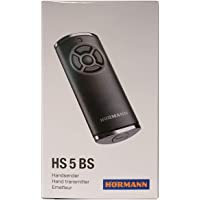 Hörmann HS5-868-BS - Mando a distancia (868-3 MHz- BiSecur- 5 canales)- color negro